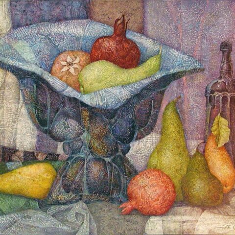 Still Life with Blue Cup