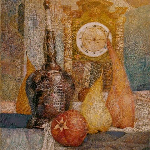 Still Life with English Clock