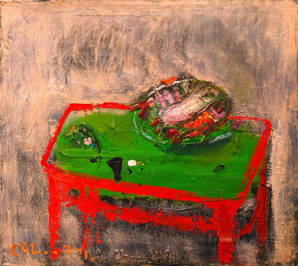 Still Life with Three Fishes